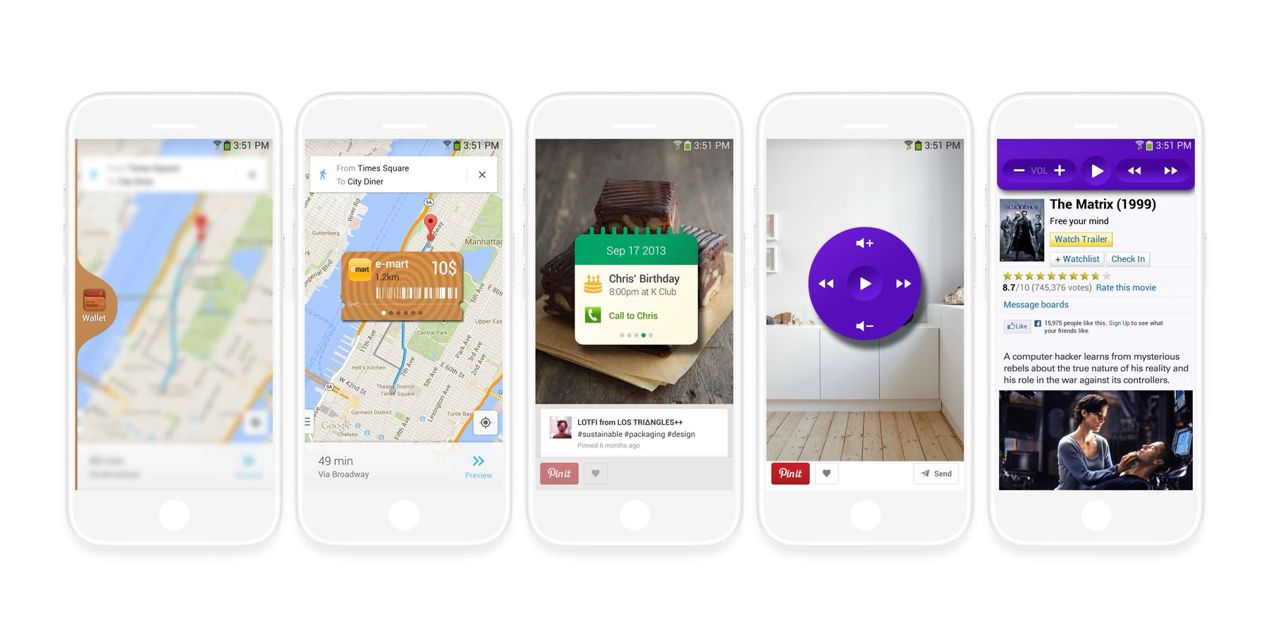 Wallet / Schedule / Music