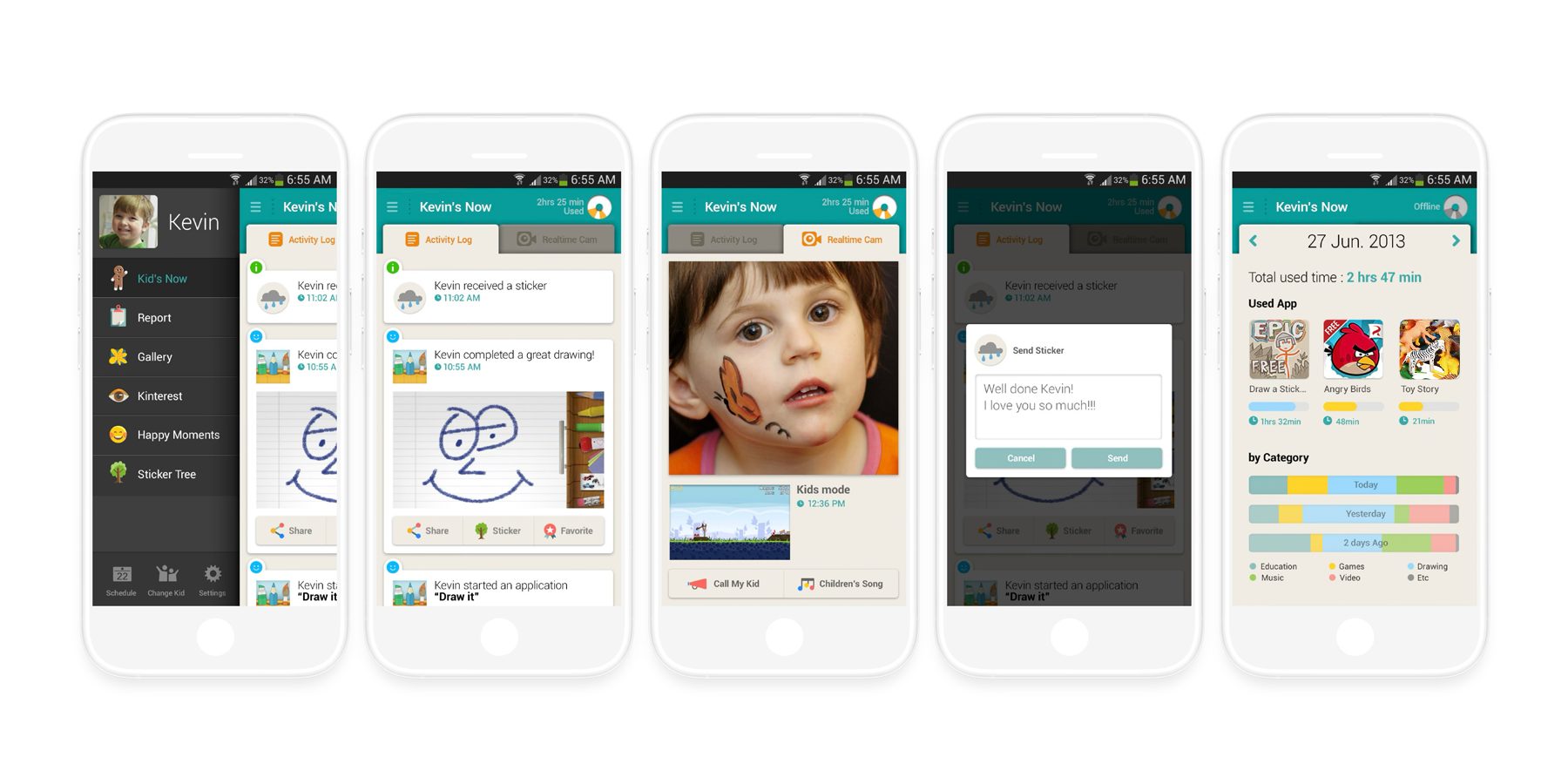Child App Interface Child App Interface