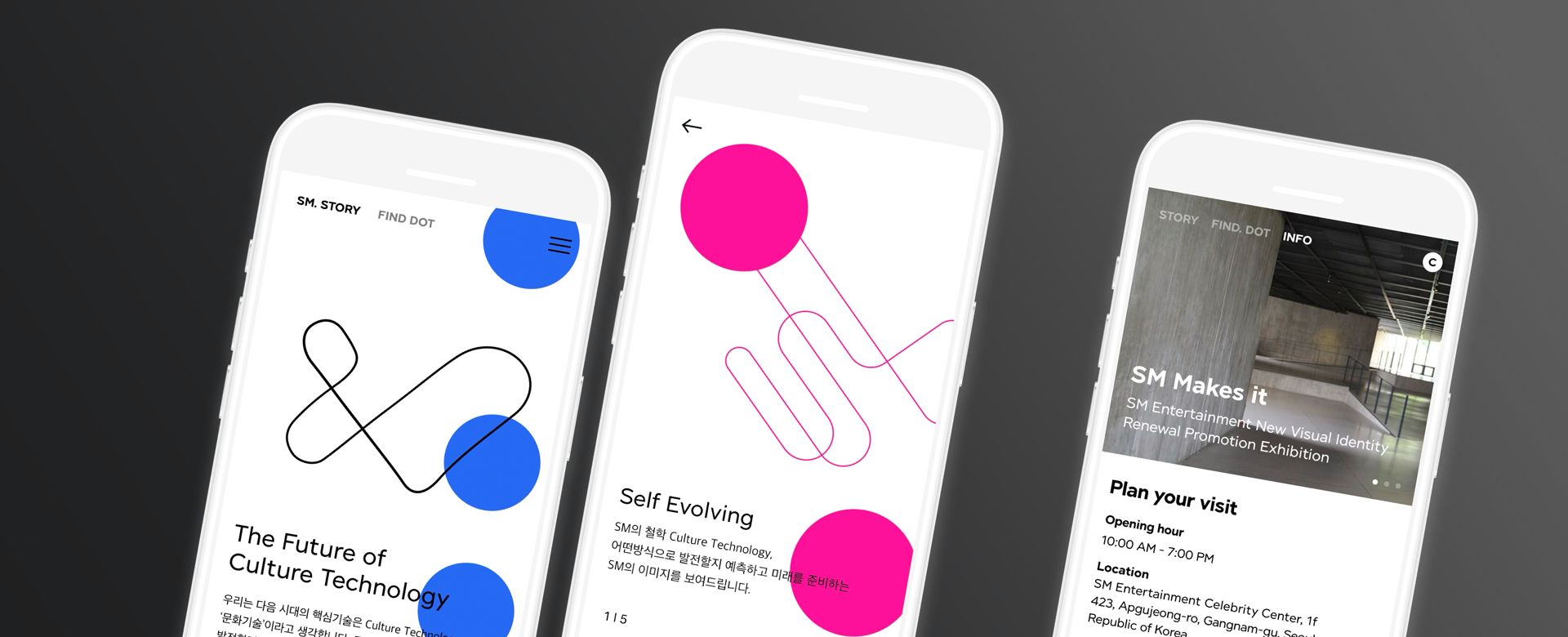 SM Town Experience App.